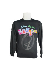 Zkittlez 420 Crewneck Sweater - Black