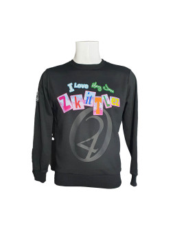 Zkittlez 420 Crewneck Sweater - Black