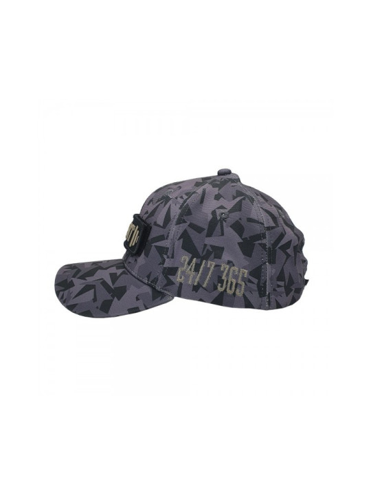 Gym Rat Camo Train Insane Velcro Patch Snapback