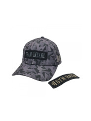 Gym Rat Camo Train Insane Velcro Patch Snapback