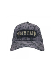 Gym Rat Camo Train Insane Velcro Patch Snapback