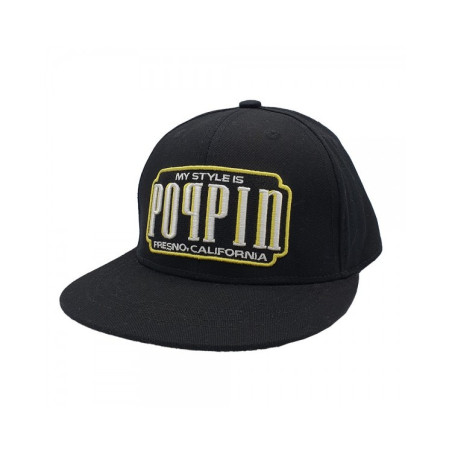 My Life Is Poppin Snapback Hat w/ Bandana