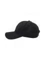 Queen Suede Black Strapback Hat