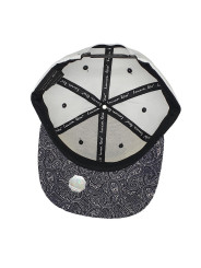 Blood, Sweat & Tears Paisley Snapback Hat - White