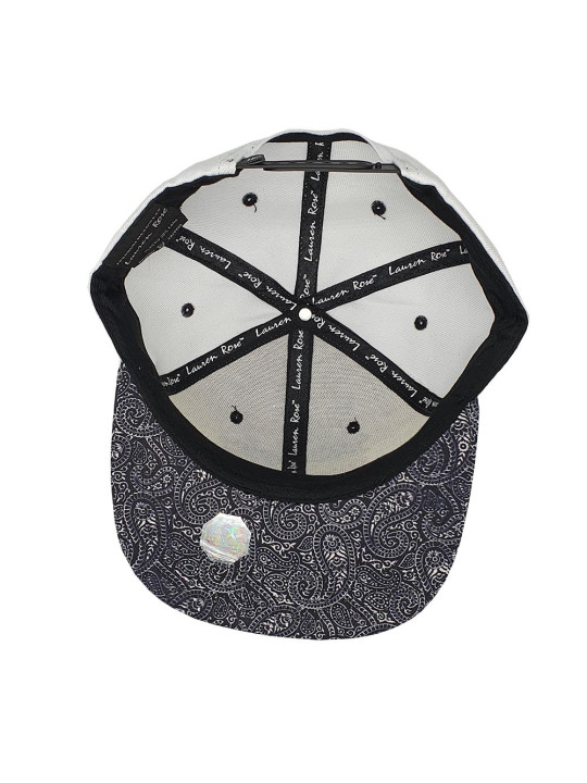 Blood, Sweat & Tears Paisley Snapback Hat - White