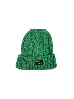 Heavy Knitted Beanie - Green