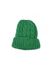 Heavy Knitted Beanie - Green