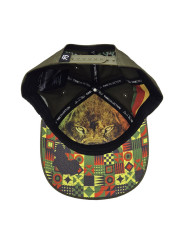 Lionhearted Rasta Snapback Green