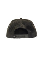 Double Black Denim Trucker Snapback