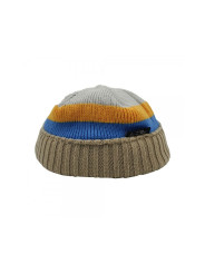 Trawler Beanie Multicolor Khaki/Yellow