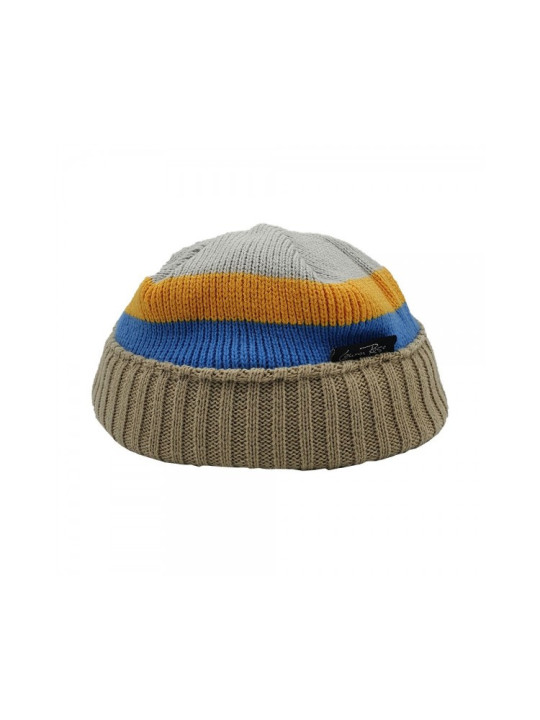 Trawler Beanie Multicolor Khaki/Yellow