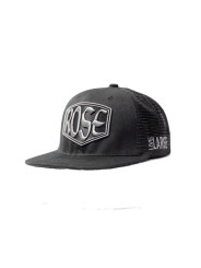 Double Black Denim Trucker Snapback