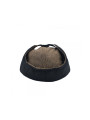 5-Panel Dog-ears Fitted Hat - Brown