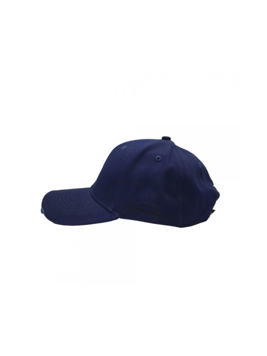Plain Strapback Hat - Navy