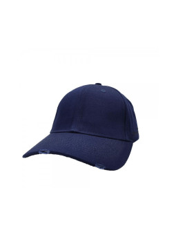 Plain Strapback Hat - Navy