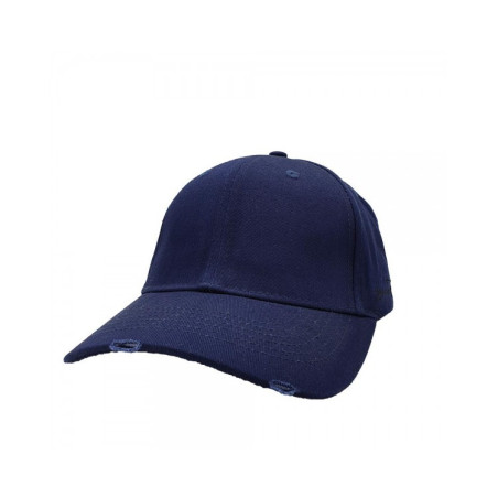 Plain Strapback Hat - Navy