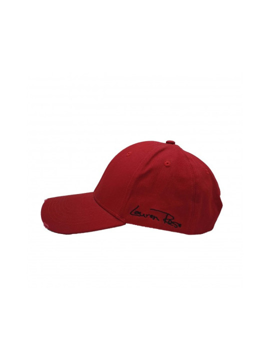 Plain Strapback Hat - Fire Red