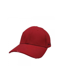 Plain Strapback Hat - Fire Red