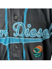League Icons: Sour Diesel 420 Baseball Jersey - Black