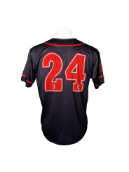 League Icons: Black Mamba Baseball Jersey - Black