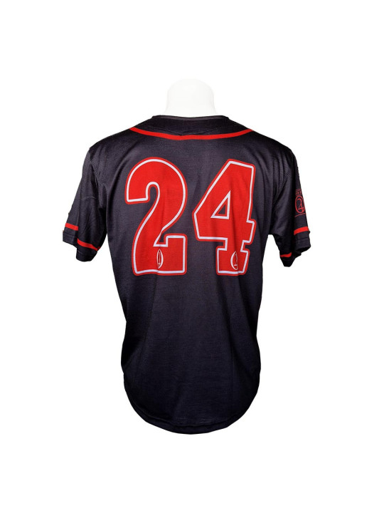 League Icons: Black Mamba Baseball Jersey - Black