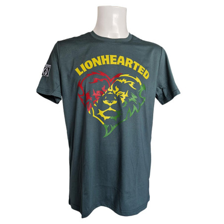 Lionhearted Rasta T-shirt - Green
