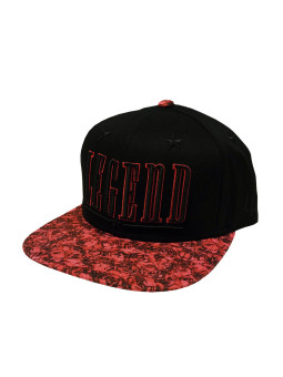 Legend ‘Black/Red Roses’ Snapback Hat