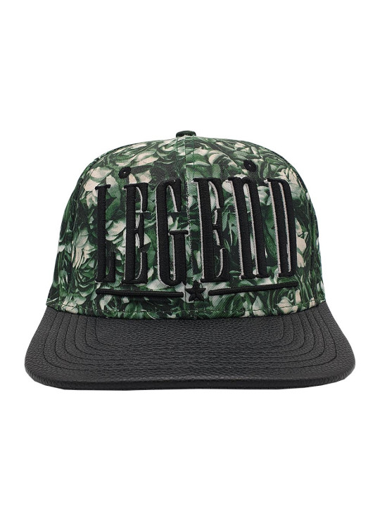 Legend Allover Print Green Hat
