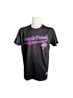 T-shirt League Icons - Purple Punch - Black