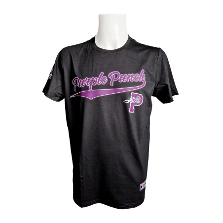 T-shirt League Icons - Purple Punch - Black