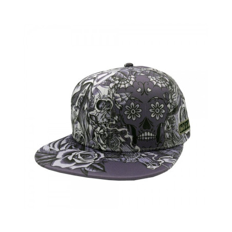Inked & Awesome Tattoo Allover Print grey Hat
