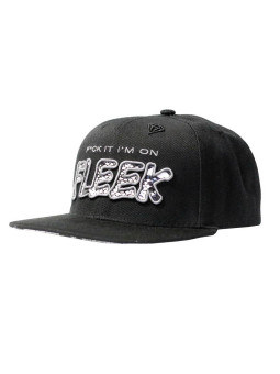 Oldschool I am on Fleek Snapback Hat