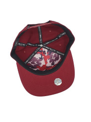 Grindin' Snapback Hat - Burgundy