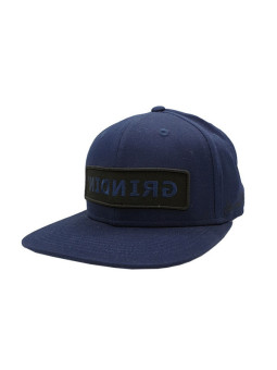 Grindin' Snapback Hat - Navy