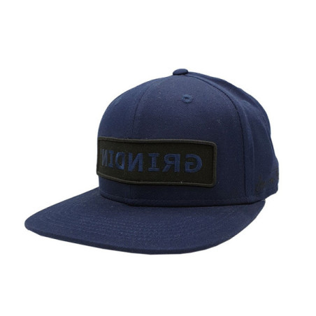 Grindin' Snapback Hat - Navy