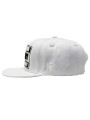 Rich Fashion Advisory Snapback Hat - Wit