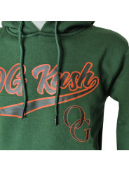 Hoodie w/ Hidden Pocket - OG Kush - Green