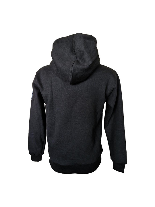 Hoodie w/ Hidden Pocket - Gorilla Haze - Black