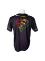 Lionhearted Baseball Jersey - Black/Rasta