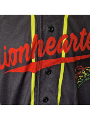 Lionhearted Baseball Jersey - Black/Rasta