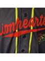 Lionhearted Baseball Jersey - Black/Rasta