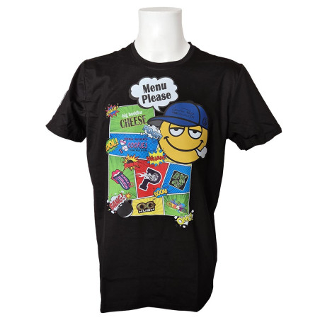 420 Menu Please - T-shirt - Black