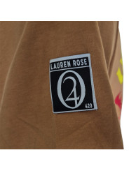 Lionhearted Rasta - T-shirt- Khaki