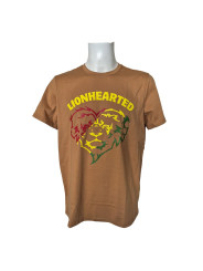 Lionhearted Rasta - T-shirt- Khaki