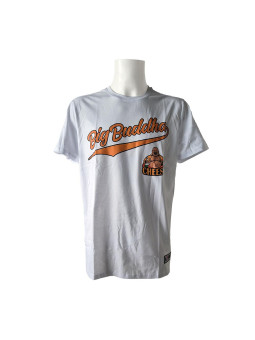 T-shirt League Icons - Big Buddha Cheese - White