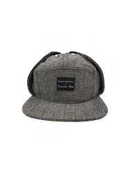 Lauren Rose 5-panel Dog-ears Fitted Pet Grey/Black