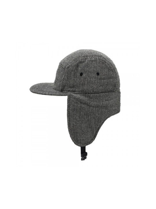 Lauren Rose 5-panel Dog-ears Fitted Pet Grey/Black