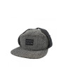 Lauren Rose 5-panel Dog-ears Fitted Pet Grey/Black