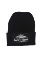 Cuffed Beanie - Inked & Ripped - Black