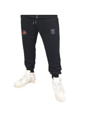 Gorilla Haze 420 Printed Patch Jogging Pants - Black